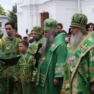 5  июня, в день памяти преподобной Евфросинии Полоцкой, настоятель храма великомученицы Ирины архиепископ Витебский и Оршанский Димитрий принял участие в торжествах в Спасо-Евфросиниевском Полоцком монастыре.