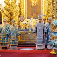 Архиепископ Димитрий сослужил Патриаршему Экзарху на Одигитриевских торжествах в Смоленске